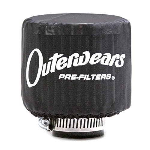 Outerwears Pre-Filter w/Top Black 4.5