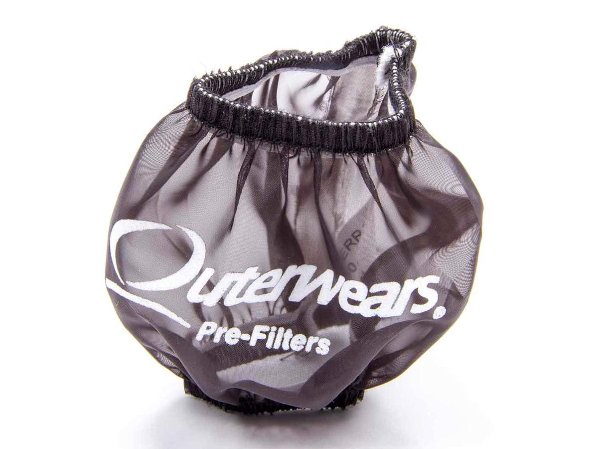 Outerwears 3" Breather Pre-Filter Black 10-1013-01