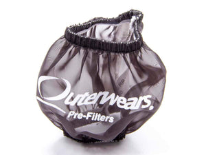 Outerwears 3" Breather Pre-Filter Black 10-1013-01