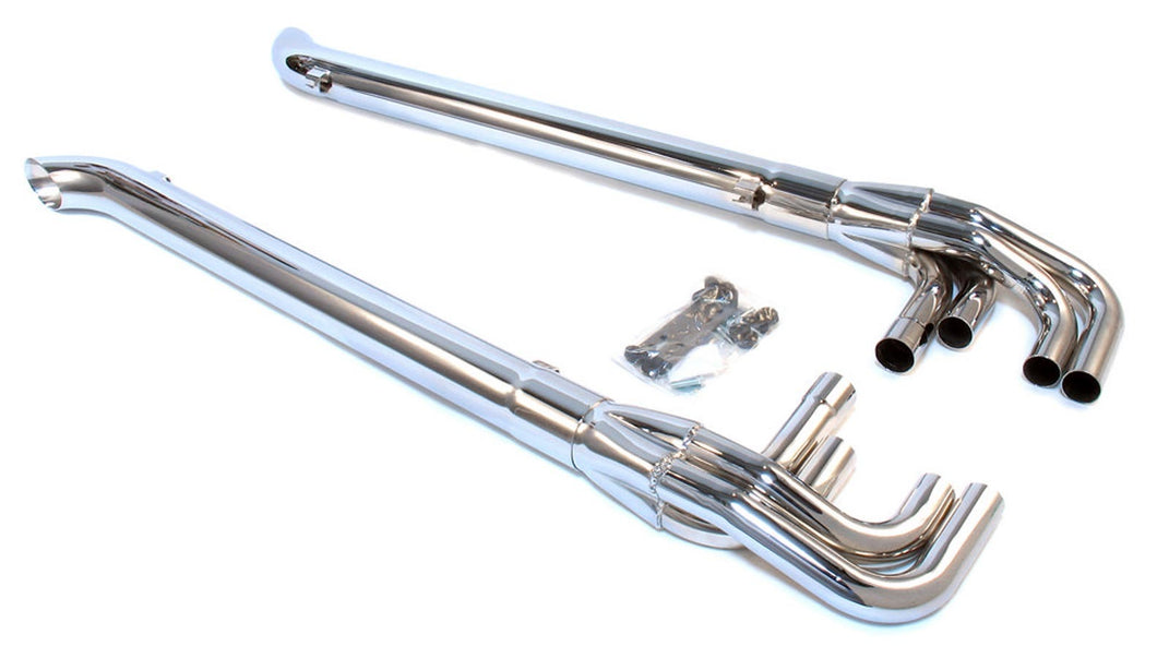 Patriot Exhaust Chrome Lake Pipes - 63