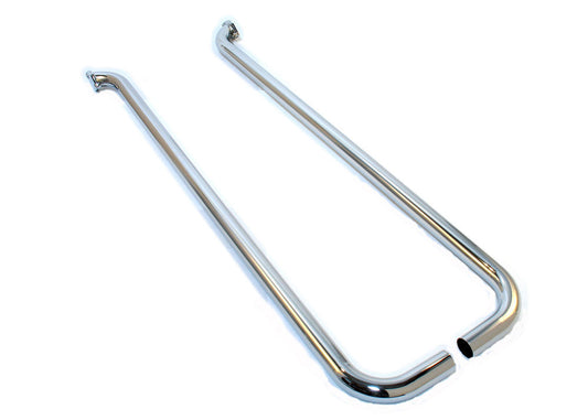 Patriot Exhaust Lake Pipes - 1 Outlet  80" Long H1283