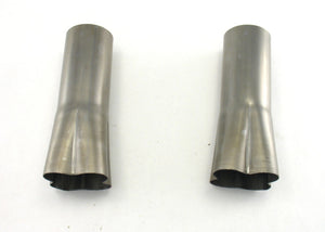 Patriot Exhaust Formed Collectors - 1-3/4" x  3" (Pair) H7672