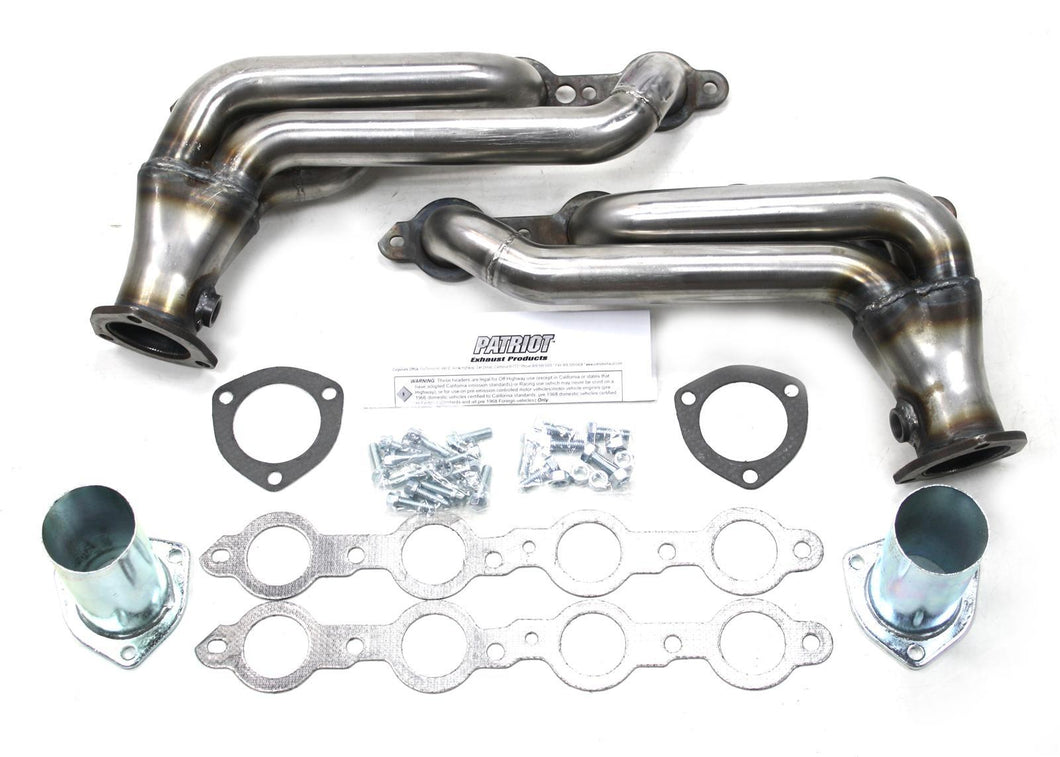 Patriot Exhaust Headers Tight Tuck SB LS Street Rod Block Hugger H8086