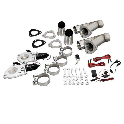 Patriot Exhaust Electric Cut-Out Dual System w/Remote 2.5