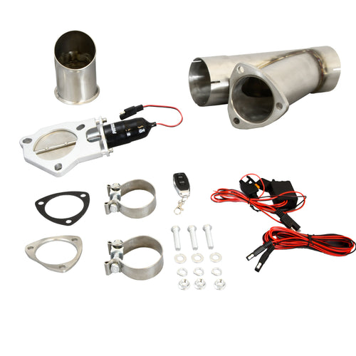 Patriot Exhaust Electric Cut-Out Single System w/Remote 3