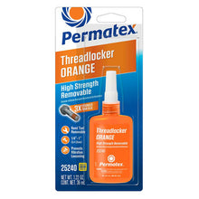 Permatex High Strength Removable Threadlocker Orange - 35 ml Bottle