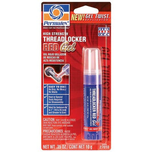 Permatex® High Strength Threadlocker Red Gel