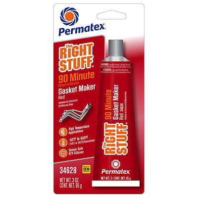 Permatex The Right Stuff 90 Minute Red 34628 - 3 oz Tube