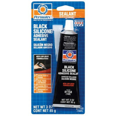 Permatex Black Silicone Adhesive Sealant