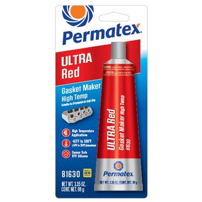 Permatex Ultra Red High-Temp RTV Silicone Gasket Maker