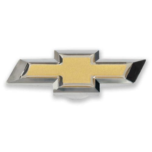 Chevy Bowtie Air Cleaner Nut - Large Chrome/Gold