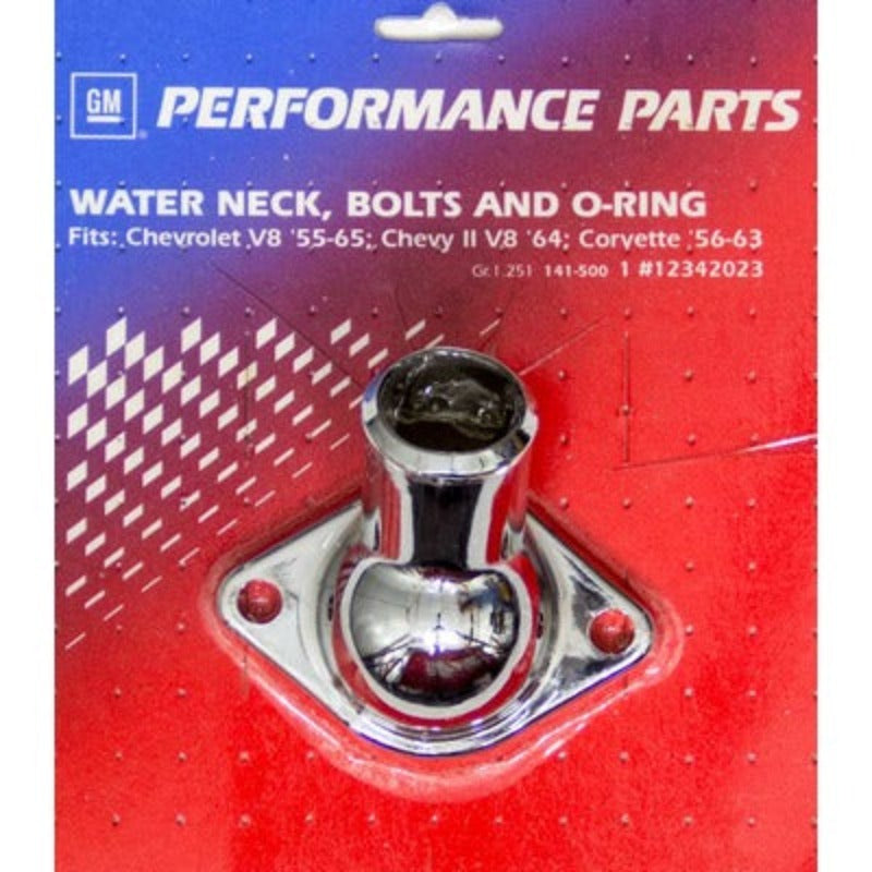 SBC/BBC Chrome O-Ring Water Neck