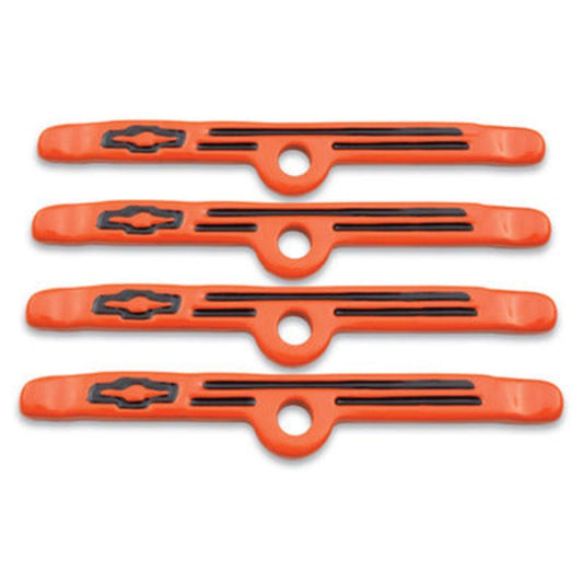 Valve Covers Hold-Downs - Orange 4-pc.