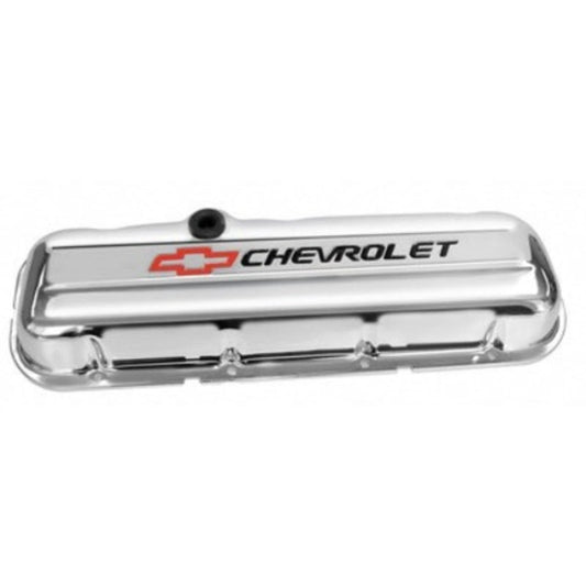 Big Block Chevy (BBC) Chrome Valve Covers Short W/ Baffle