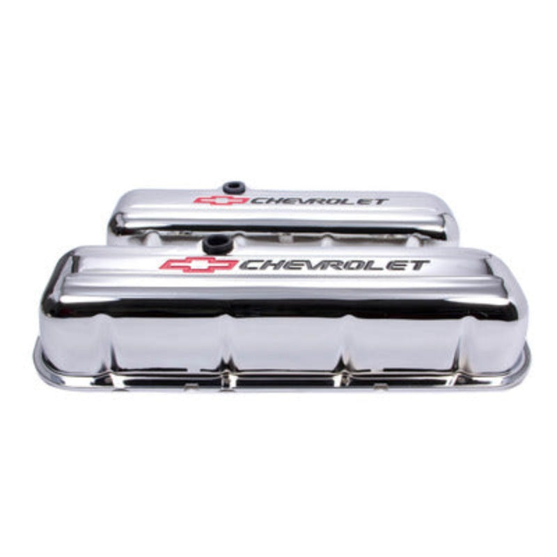 Big Block Chevy (BBC) Chrome Valve Covers Tall W/ Baffle