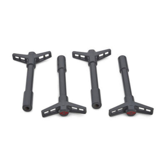 Valve Covers Wing Nuts Shark Gray 4 Pack