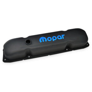 Big Block Mopar (BBM) Stamped Steel Valve Covers - Black Crinkle