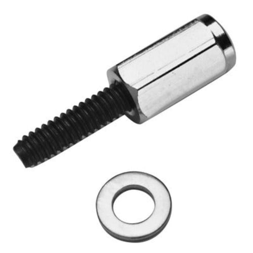 Aluminum Mini Nuts with Stainless Washers 4-Pack