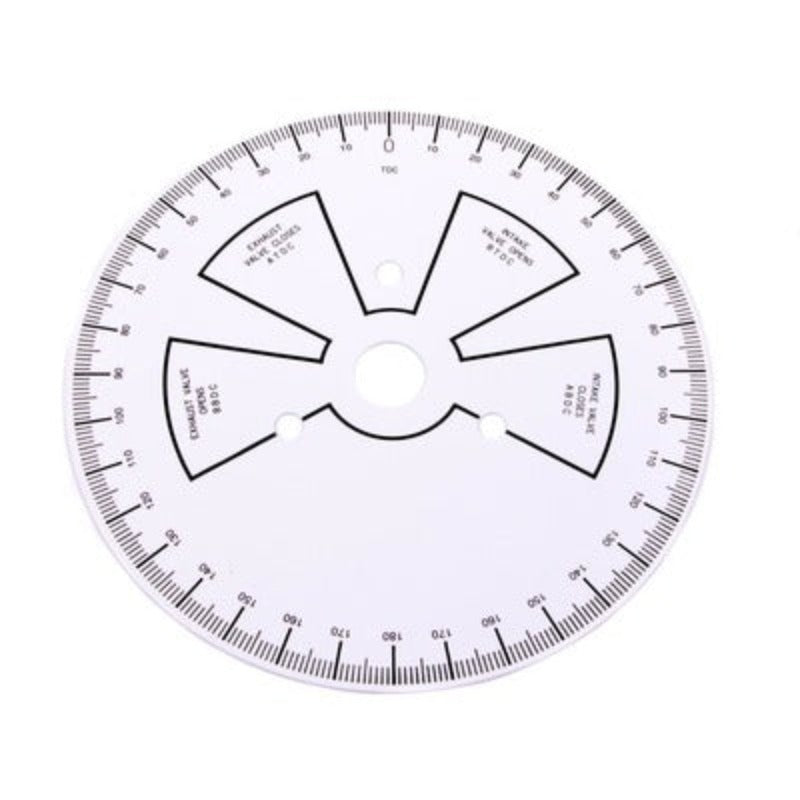 9in Degree Wheel