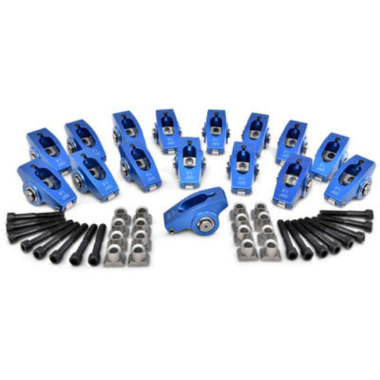 Small Block Chevy (SBC) Roller Rocker Arms 1.6 Ratio 5/16in Ped Mnt