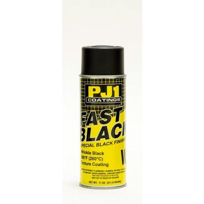 PJ1 Fast Black 500F Wrinkle Finish Paint
