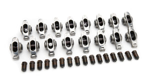 PRW Pontiac Stainless Steel Roller Rocker Arms - 1.65 Ratio 7/16 Stud 245502