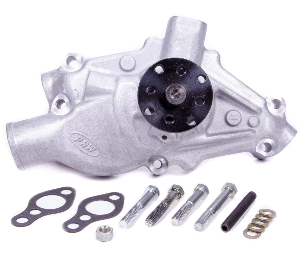 PRW HP Aluminum Water Pump 55-95 SBC 3/4 Pilot Hub 1435002