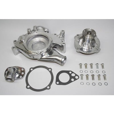 PRW HP Aluminum Water Pump BBM Polished 1444012