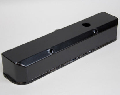 PRW Billet Rail Valve Covers - SBM Black 4031807