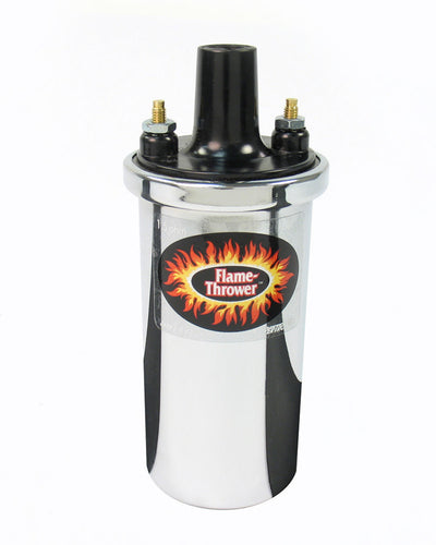 PerTronix Flame-Thrower Coil - Chrome Oil Filled 1.5 ohm 40001