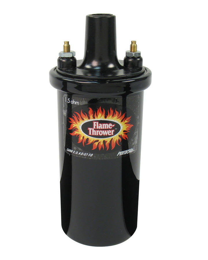 PerTronix Flame-Thrower Coil - Black Oil Filled 1.5 ohm 40011