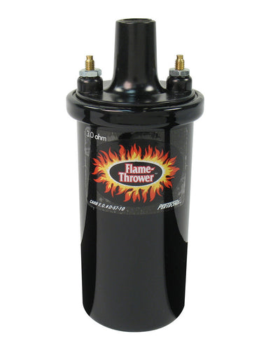 PerTronix Flame-Thrower Coil - Black Oil Filled 3 ohm 40511