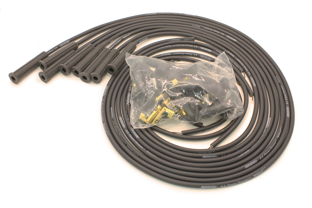 PerTronix 8MM Universal Wire Set (Black) 808280