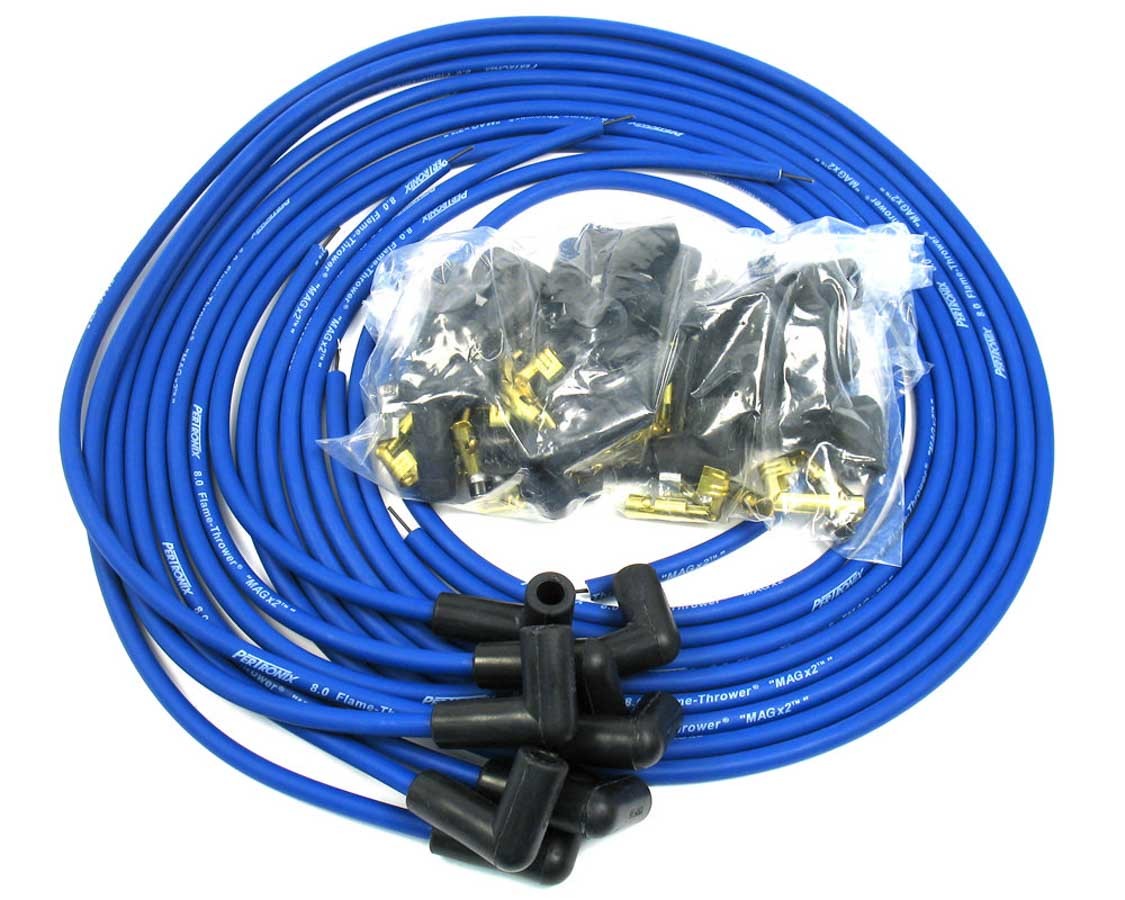 PerTronix 8MM Universal Wire Set (Blue) 808390