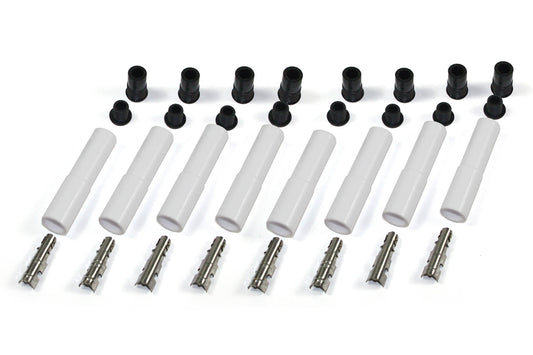 PerTronix Ceramic Spark Plug Boot Kit Straight (8pk White) 8502HT-8