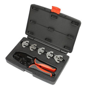 PerTronix Ratchet Crimp Tool Kit 6-Piece Quick Change Kit T3001