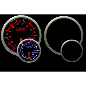 Prosport Premium Tachometer 2-1/16" - Amber/White 