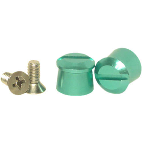 Pulse Racing Tear Off Posts Aluminum Green ATP001GR