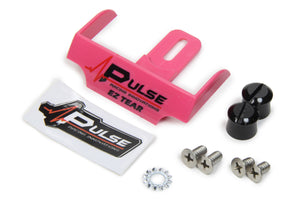 Pulse Racing EZ Tear Pink w/Black Tear Off Post EZTB102PNK