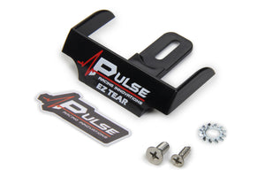Pulse Racing EZ Tear Shield Mounted Black EZTS101BK