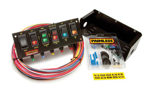 Painless Performance 6 Switch Panel w/Harness 50302