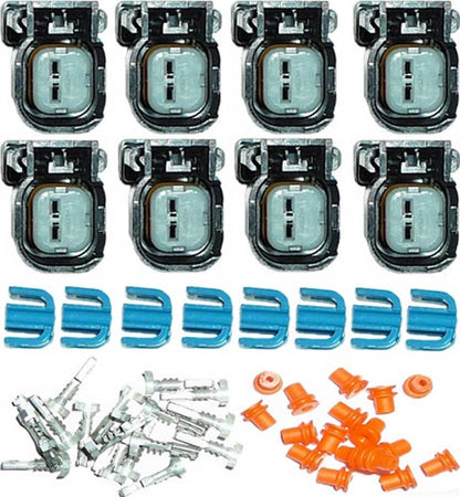 Painless Performance EV6/US Car Fuel Injector Connector Kit 60131
