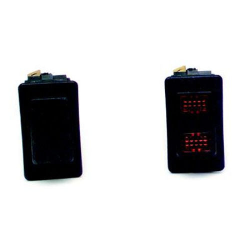 Painless Performance Black Rocker Switch w/o Lights 80400