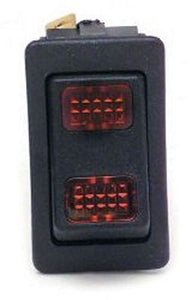 Painless Performance Rocker Switch Red 80403