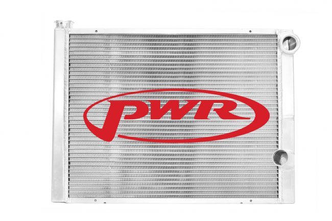 PWR Radiator 16 x 31 Double Pass High Outlet Open – 90racing
