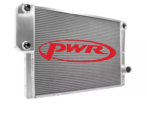 PWR Radiator 19 x 30 Double Pass w/Exchanger Closed 906-30191