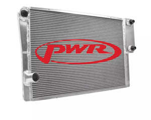 PWR Radiator 19 x 30 Double Pass w/Exchanger Closed 906-30194