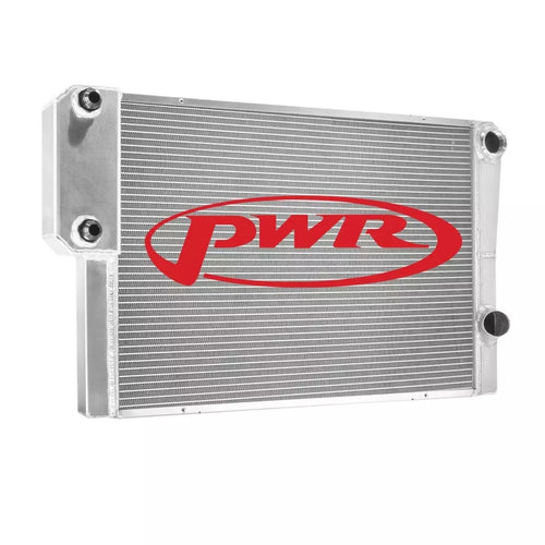 PWR Radiator Extruded Core 19 x 30 Dual Pass w/Heat Exchanger 918-30191