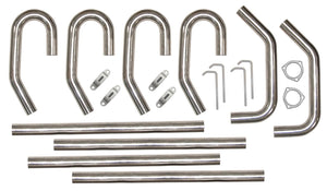 Pypes SS Builders Kit 2.5in Exhaust SVV10