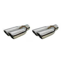 Pypes 2.5in Splitter Tip w/Rol led Edge Polished EVT19S